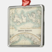 Arktische Regionen 2 Ornament Aus Metall (Links)
