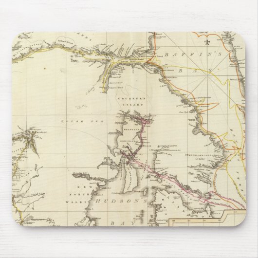 Arktische Regionen Mousepad (Vorne)
