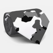 Arktische Schnee-Camouflage Krawatte (Gerollt)