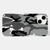 Arktische Schneefall-Camouflage Case-Mate iPhone Hülle (Rückseite (Horizontal))