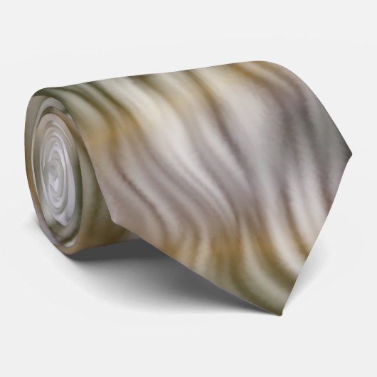 Arktische Schneeleopard-Camouflage Krawatte (Gerollt)