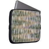 Arktische Schneeleopard-Camouflage Laptopschutzhülle (Vorne Rechts)