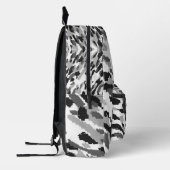 Arktische Schneetarnung Bedruckter Rucksack (Links)