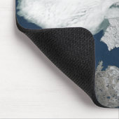Arktische See Eis über Nordamerika Mousepad (Ecke)