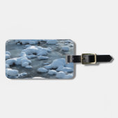 Arktische Szene Gepäckanhänger (Vorderseite horizontal)