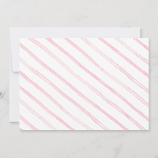 Arktische Tiere Einladung zum Geburtstag (Rückseite)