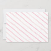 Arktische Tiere Einladung zum Geburtstag (Rückseite)