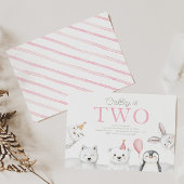 Arktische Tiere Einladung zum Geburtstag