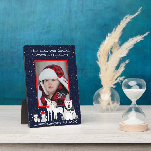 Arktische Tiere Fotoplatte (Seite)