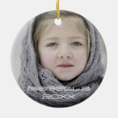 Arktische Tiere Keramik Ornament (Hinten)