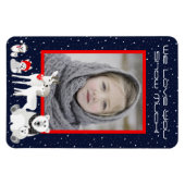 Arktische Tiere Magnet (Horizontal)