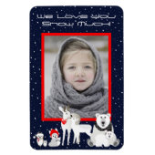 Arktische Tiere Magnet (Vertikal)