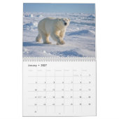Arktische Tierwelt 2027 Kalender (Jan 2027)