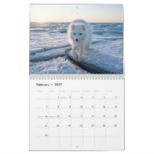 Arktische Tierwelt 2027 Kalender (Feb 2027)