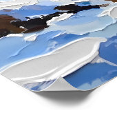 Arktische Wächter Poster (Ecke)