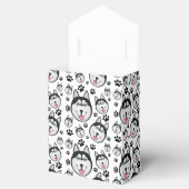 Arktische Welpe Siberian Husky Big Sled Dog Geschenkschachtel (Geöffnet)