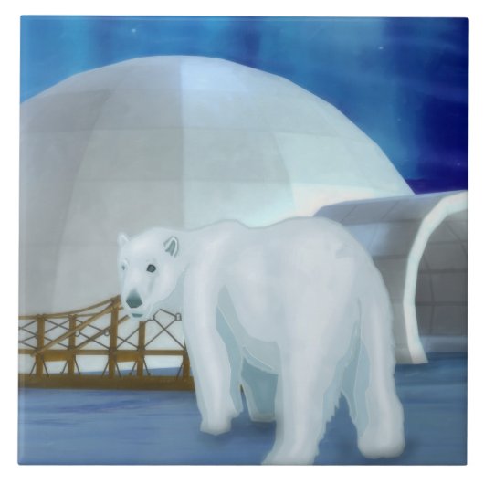 Arktische Winde Fliese (Vorderseite)