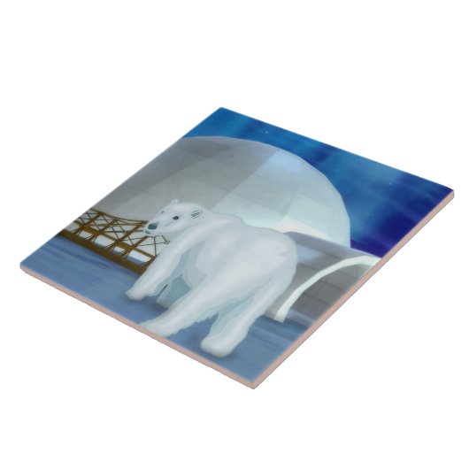 Arktische Winde Fliese (Seite)