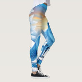 Arktische Winterfoxschnee Leggings (Rechts)