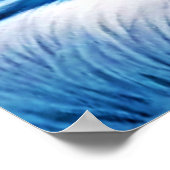 Arktische Winterfoxschnee Poster (Ecke)