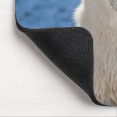Arktische Wolf-Mausunterlage Mousepad (Ecke)