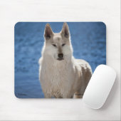 Arktische Wolf-Mausunterlage Mousepad (Mit Mouse)