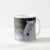 Arktische Wolf-Tasse Kaffeetasse (VorderseiteRechts)
