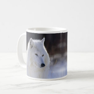 Arktische Wolf-Tasse Kaffeetasse