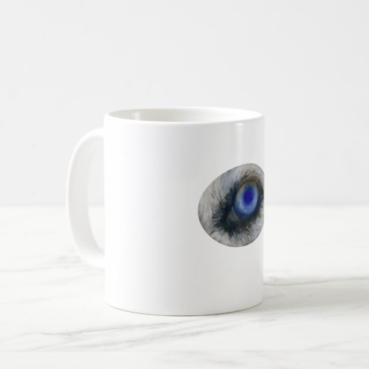 Arktische Wolf-Tasse Kaffeetasse (Vorderseite Links)