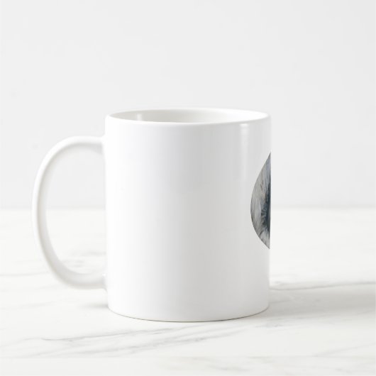 Arktische Wolf-Tasse Kaffeetasse (Links)
