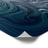 Arktische Wölfe, weiße Wölfe ruhen Poster (Ecke)