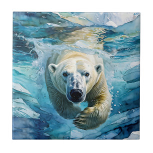 Arktische Wunder: Der Monarch Fliese