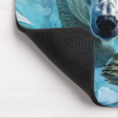 Arktische Wunder: Der Monarch Mousepad (Ecke)