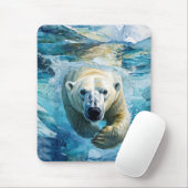 Arktische Wunder: Der Monarch Mousepad (Mit Mouse)