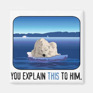 Arktischer Eisbär Magnet