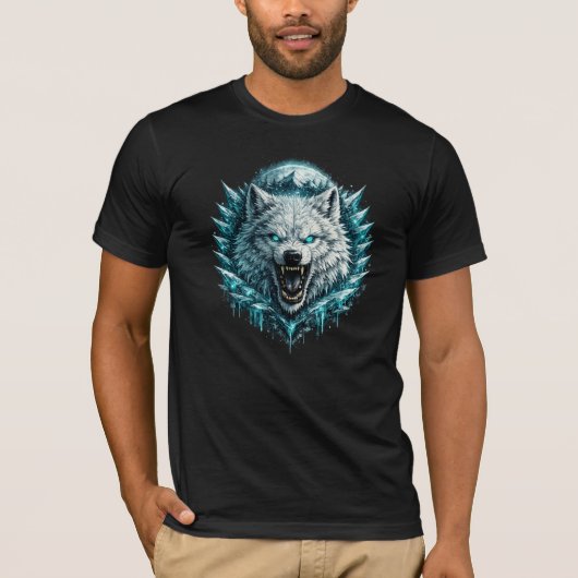 Arktischer Eiswolf T-Shirt (Vorderseite)