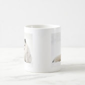 Arktischer Fox im Schnee Kaffeetasse (Mittel)