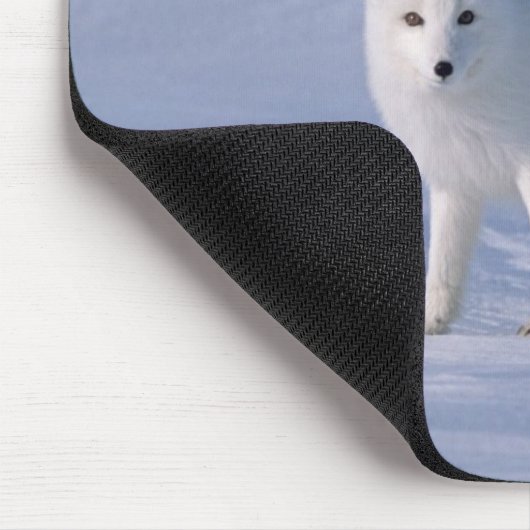 Arktischer Fox Mousepad (Ecke)