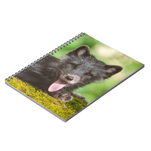 Arktischer Fox Notizblock (Linke Seite)