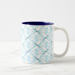 Arktischer Fox-Tasse Zweifarbige Tasse