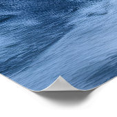 Arktischer Fuchs im Berg | AI Art Poster (Ecke)