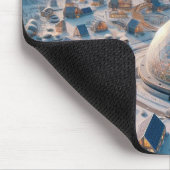 Arktischer Harmonie-Habitat Mousepad (Ecke)
