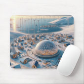 Arktischer Harmonie-Habitat Mousepad (Mit Mouse)