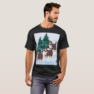 Arktischer Husky, brauner Alaskan Malamute T-Shirt