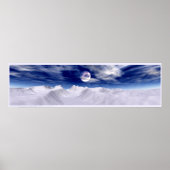 Arktischer Mond Poster (Vorne)