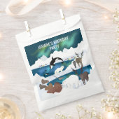 Arktischer Polar Bear Reindeer Walrus Orca Narwhal Geschenktütchen (Ausgeschnitten)