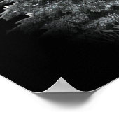 arktischer Schneegolf Poster (Ecke)