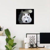 arktischer Schneegolf Poster (Heimbüro)