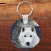 arktischer Schneegolf Schlüsselanhänger (Vorderseite)