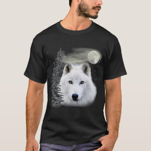 arktischer Schneegolfwolf-T - Shirt